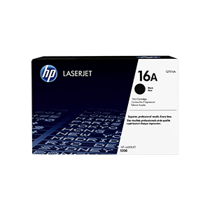 HP 16A Black Original LaserJet Toner Cartridge (Q7516A)