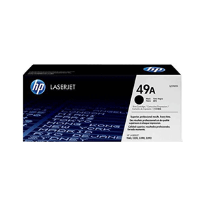 HP 49A Black Original LaserJet Toner Cartridge (Q5949A)