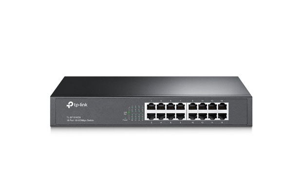 TP-Link TL-SF1016DS 16-Port 10/100Mbps Desktop/Rackmount Switch