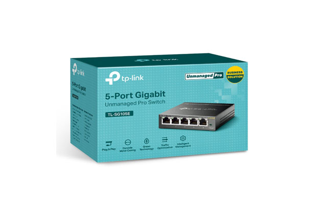 TP-Link TL-SG105E 5-Port Gigabit Easy Smart Switch