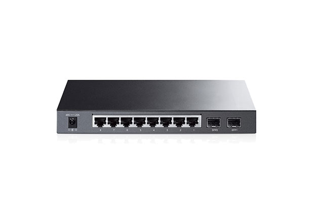 TP-Link TL-SG2210P JetStream 8-Port Gigabit Smart PoE+ Switch with 2 SFP Slots