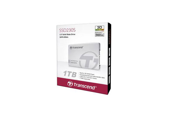 SSD Internal Transcend 2.5'' 1TB TS1TSSD230S, SATA3, 3D TLC, Aluminum case (3Y)